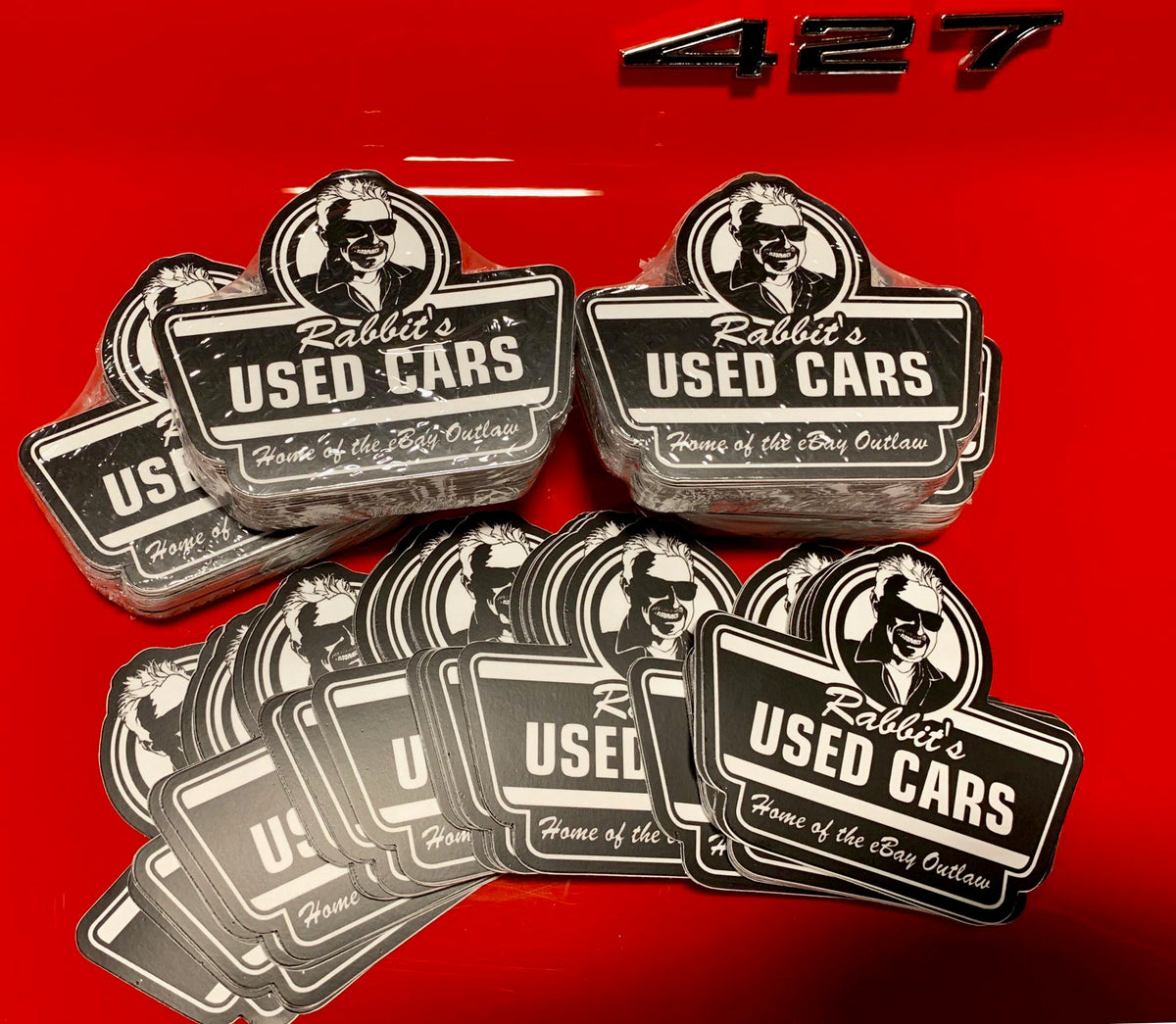 Rabbit's Used Car Stickers Rabbit's Used Cars